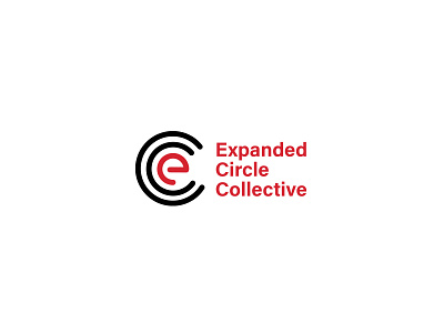Expanded Circle Collective Logo activism brand brand designer brand identity branding design graphic design logo social change social impact social justice veganism