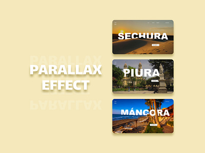 Parallax effect peruvian website concept parallax design parallax effect parallax website peruvian ui web design