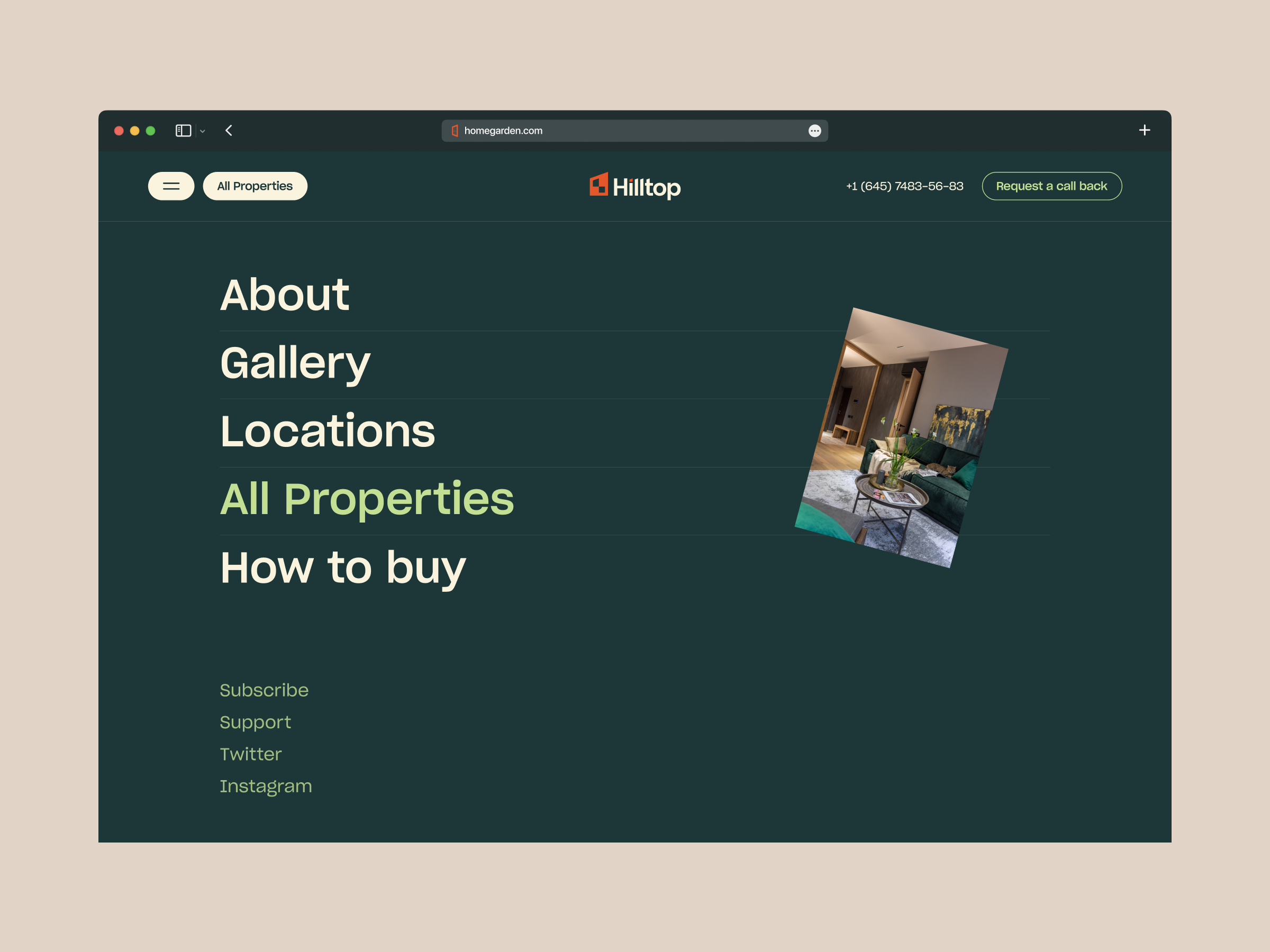 Real Estate Website by Musemind UI/UX Agency on Dribbble