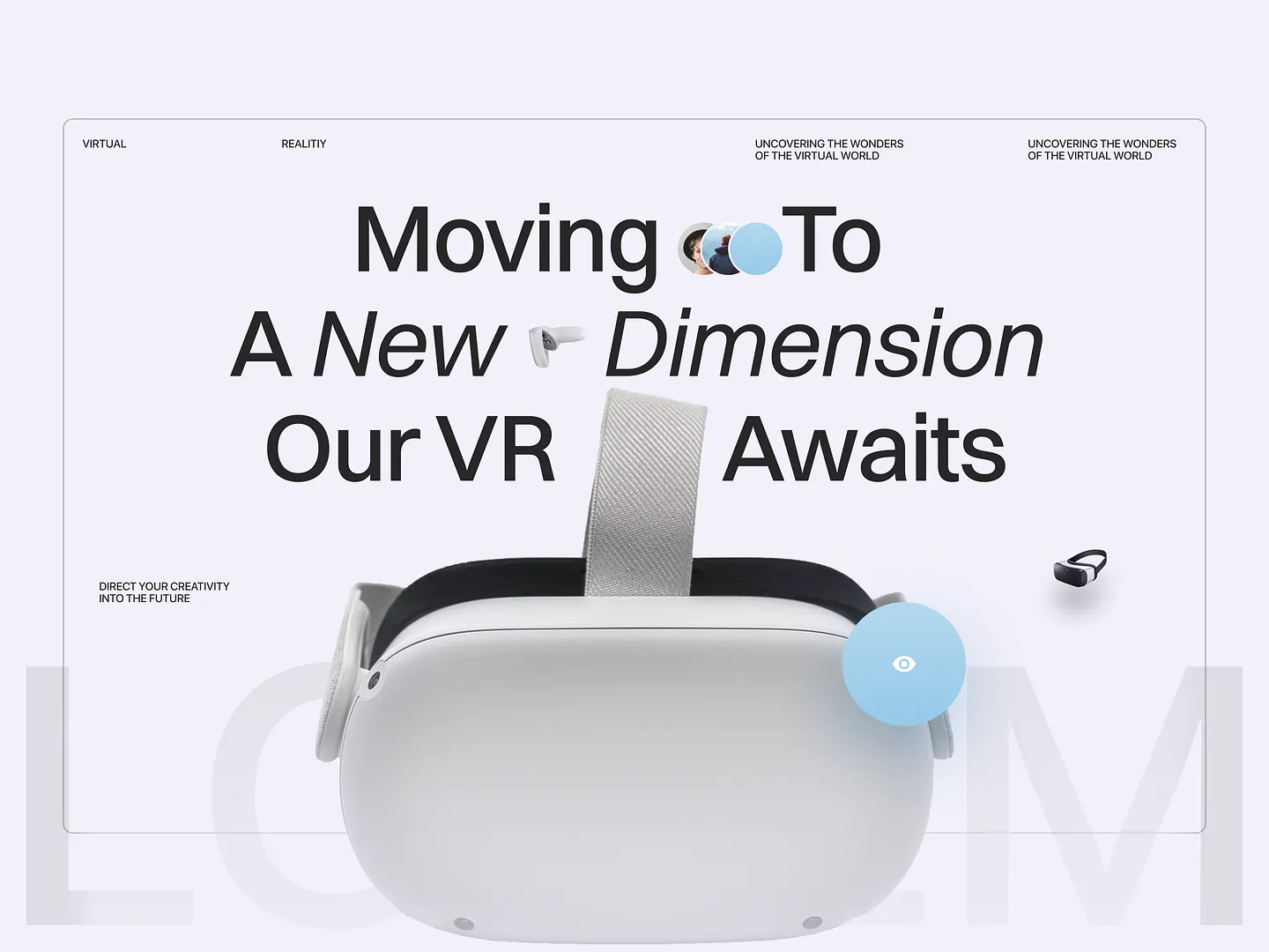 Innovative Virtual Reality Website Design Concepts