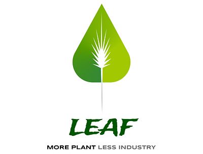 leaf logo (plant logo) leaf logo logo logo design logos plant logo