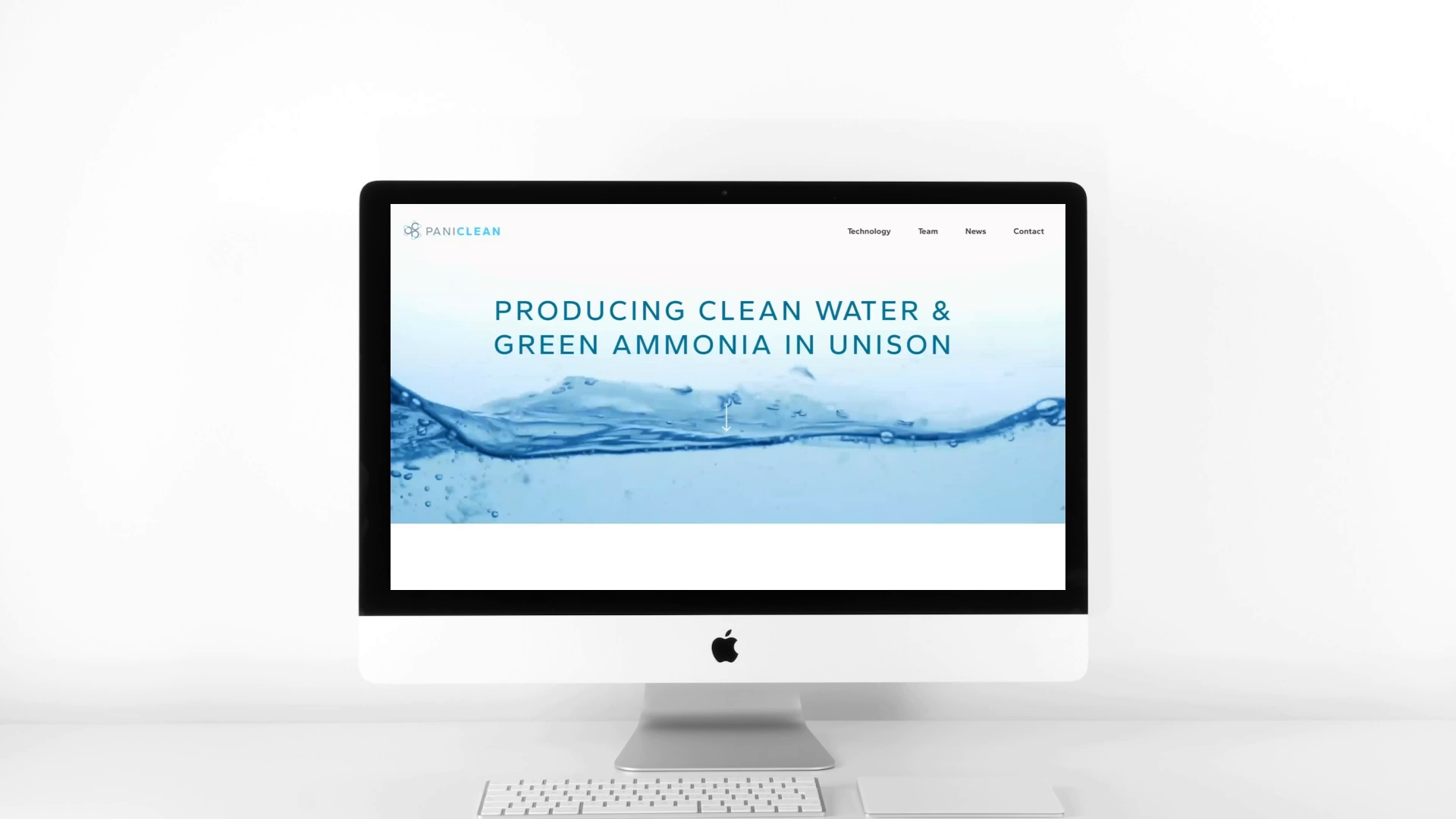 Pani Clean: CleanTech Startup Website + Pitch Deck Design By Vip ...