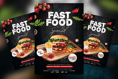 Food Flyer Project adobe illustrator brand design flyer flyer design vector
