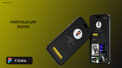 app design portfolio ios app appdesign branding figma ios mobile uidesign uiux