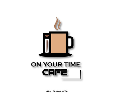 Book Cafe Logo adobe illustrator brand design brand identity logo logo project logodesign logos vector