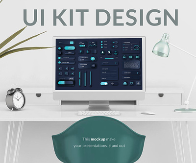 UI KIT branding design graphic design illustrator ui ux