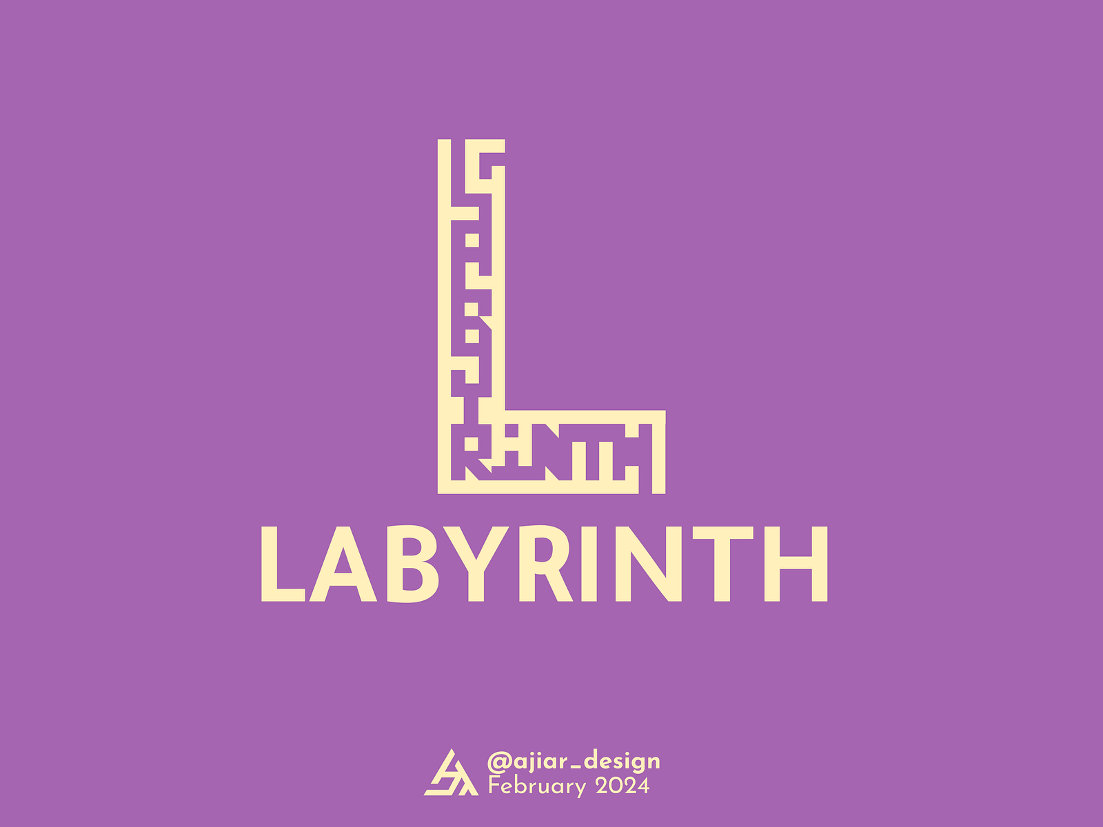 Labyrinth Logo by Aji AR on Dribbble