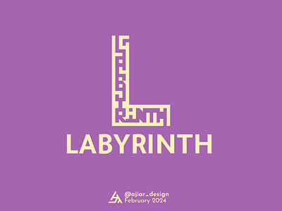 Labyrinth Logo ajiardesign awesomelogo bestlogo brand design brand designer branding coollogo creativelogo design figma figma design graphic design labyrinth labyrinth logo logo modernlogo professionallogo simplelogo