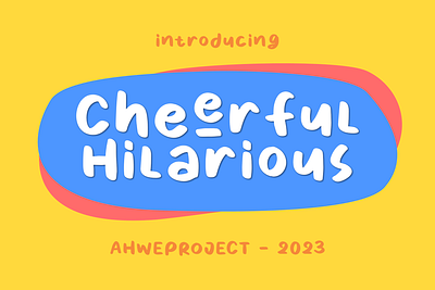 Cheerful Hilarious - Fun & Quirky Handwritten fancy