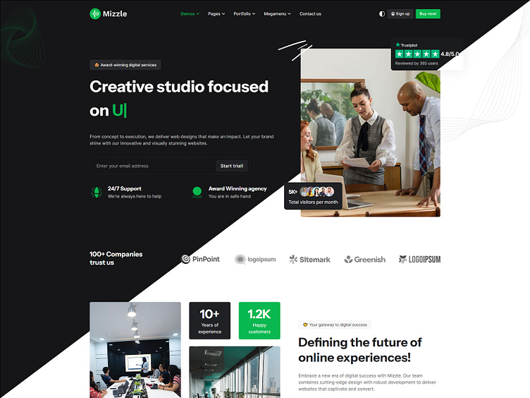 Impact - Bootstrap Business Website Template