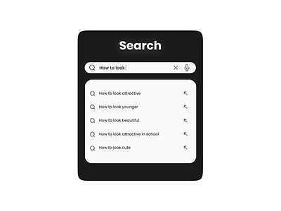 Dailyui#022 Search dailyui dailyui022 dailyuichallenge figma searchpage ui