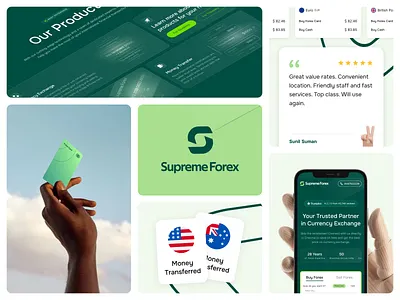 A complete revamp of a Forex brand de ui ux webflow