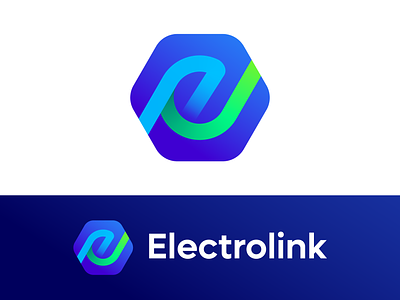 Electrolink logo concept pt. 1 app brand branding connection electric energy flow geometric icon identity letter e link logo logodesign mark platform product sharing supplier symbol