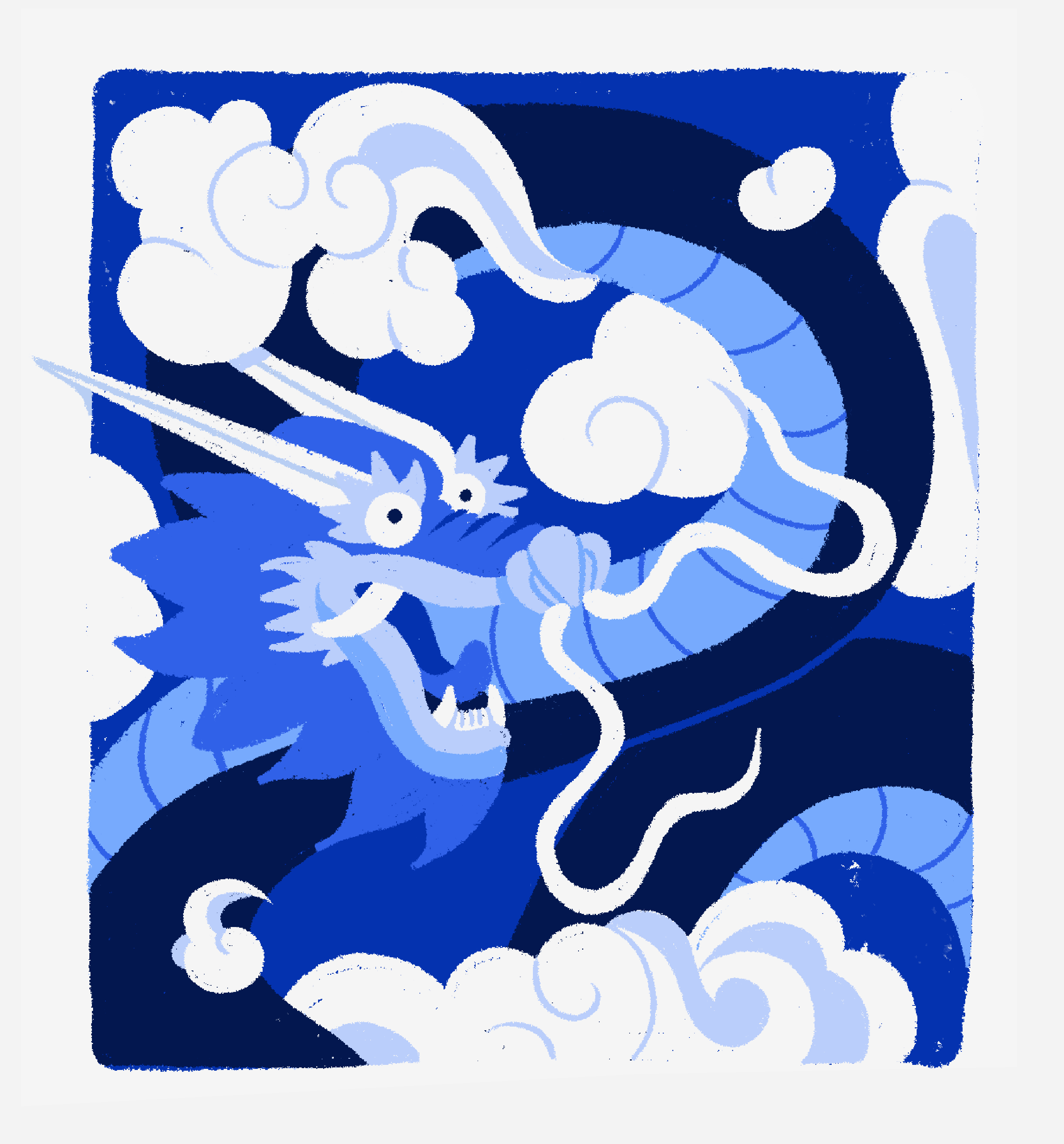 Longjing Tea Packaging art branding brush character design clouds design dragon illustrated illustrated dragon illustration longjing tea mockup packaging packaging design tea tea leaf tea packing vector