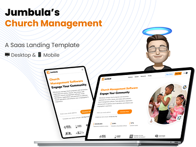Jumbula’s Church Management app branding design ui ux website design