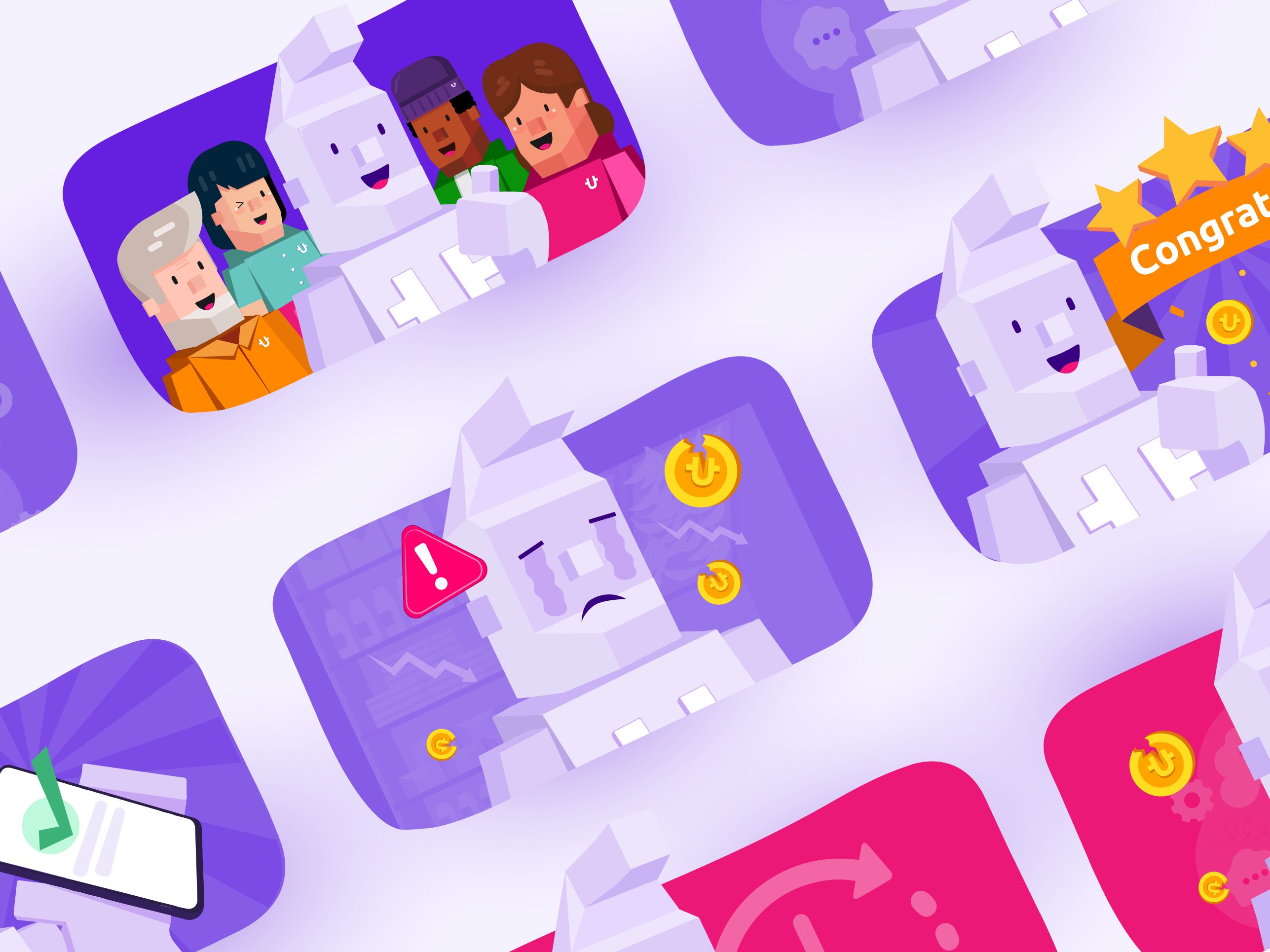 Empty State Character | UX Illustration 3d animation branding character illustration expression character graphic design illustration motion graphics ui ui illustration ux illustration