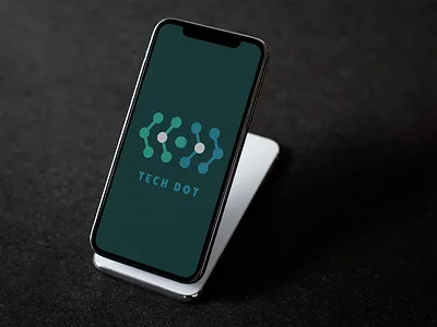 Tech Dot Connection Logo Design branding design graphic graphic design illustration logo ui ux vector