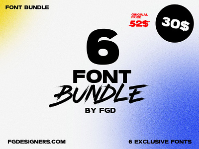 6 FONT BUNDLE 6 font bundle bundle display font font font bundle sans serif font type typeface typography