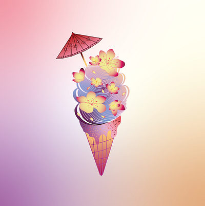Yolo Ice cream NFT pack graphic design handrawn illustration nft