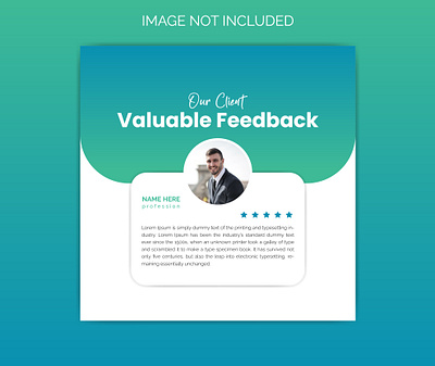 client testimonial design client testimonial feedback review setisfaction testimonial design