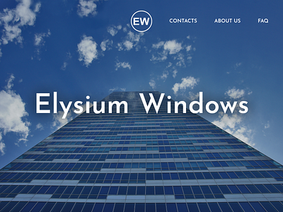 Elysium Windows brand branding design logo marketing people ui ux windows