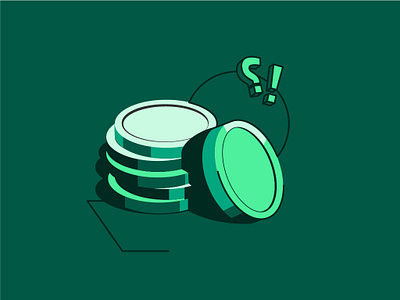 About coin bitcoin blockchain branding coin design exchange graphic design green illustration ui