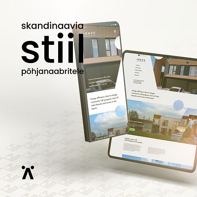 fresh breeze of scandinavia style 🏂 branding estonia logo design scandinavian webdesign