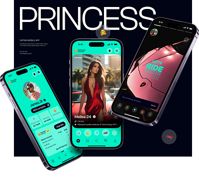 Miami Based Dating Mobile App app beach dating design figma miami ui usa ux