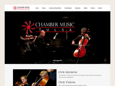 Chamber Music Tulsa // Web Design arts arts web design cello chamber music music music web design orchestra tulsa violin