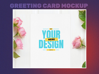 Greeting Card Mockup card freebie generator greeting mockup