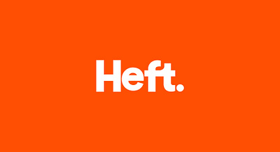 Heft Logo illustrator logo logo design naming typeface typography