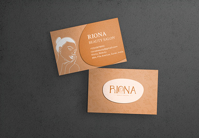 Riona Visiting Card 3d animation app application branding business design graphic design illustration logo motion graphics snepitech ui vector visitingcard
