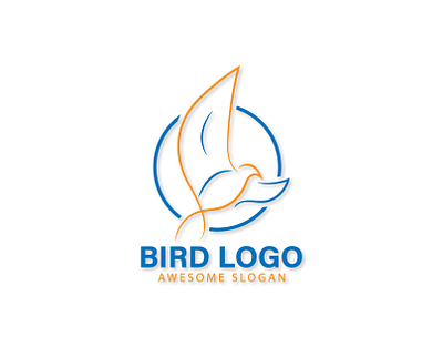 BIRD LOGO DESIGN 3d adobe animation bird logo design branding branding design creative logo design graphic design lo logo logo design minimalist logo modern logo motion graphics