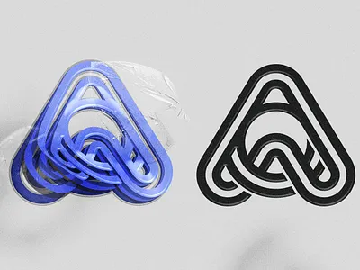 Monogram logo, abstract logo, A lettermark logo a lettermark logo abstract abstract logo brand designer brand identity branding circle logo creative logo inspiration logo logo archieve logo book logo design logo designer logo idea logo inspiration logo maker logotype monogram logo triangle logo