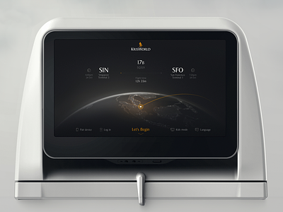 Singapore Airlines IFE design flight ife in flight entertainment interactive interface mobility motion singapore airlines transport ui uiux ux