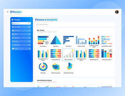 choose a template design ui ux