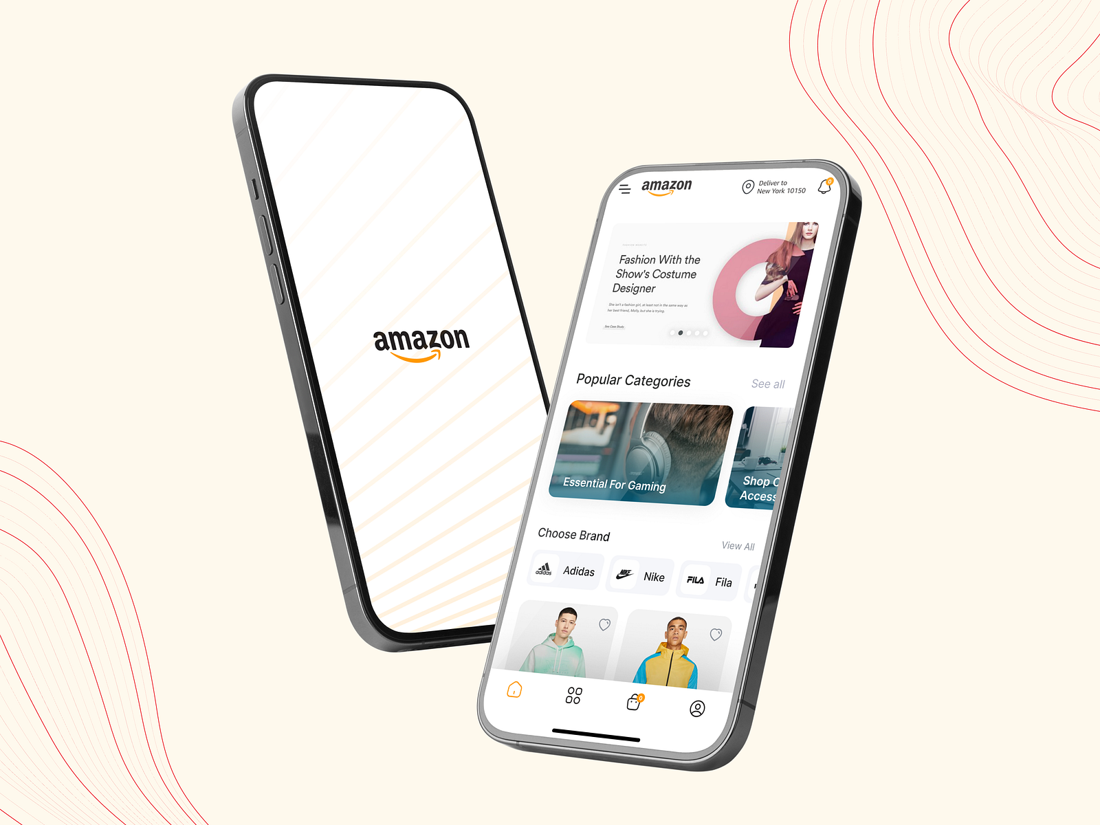 Amazon App UI Redesign by Kapadia Ehtesham on Dribbble