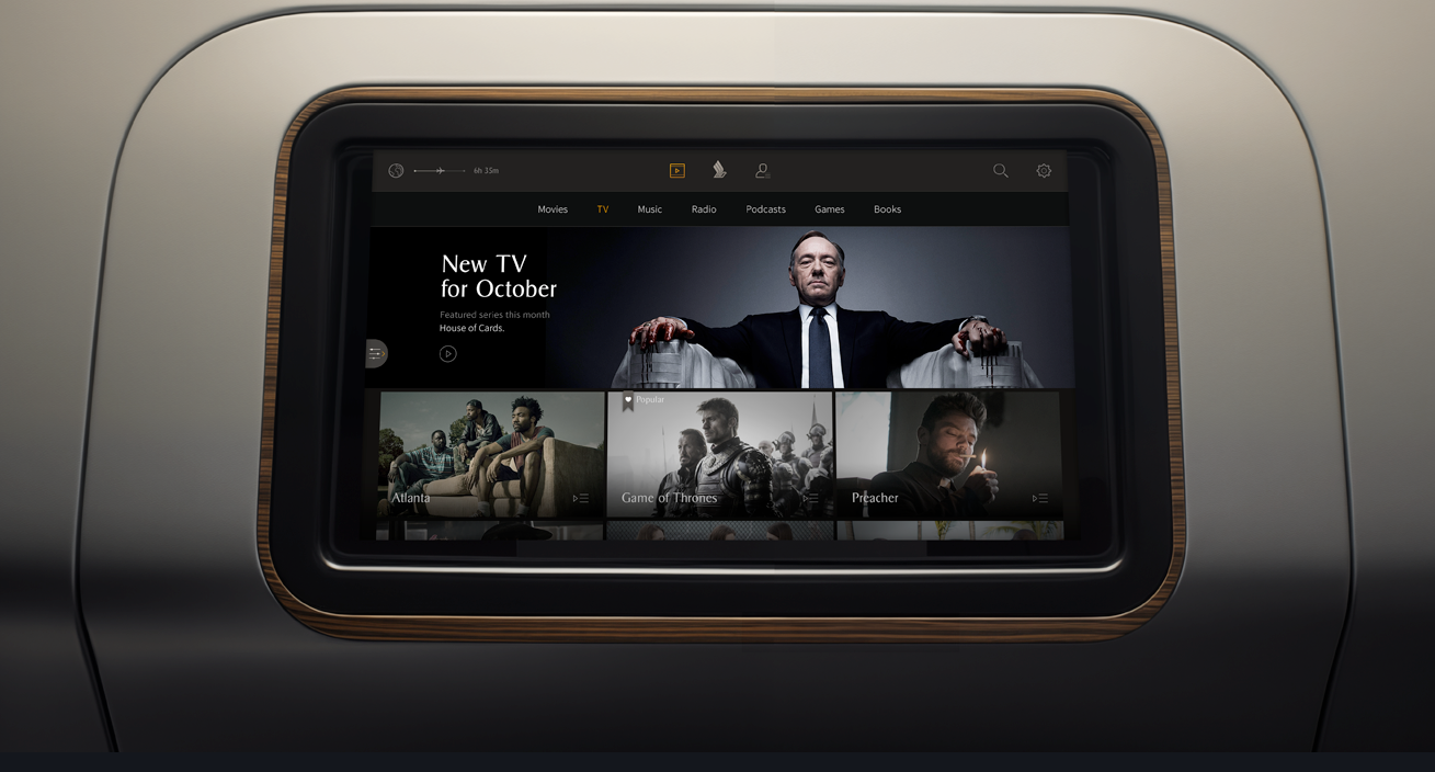 Singapore Airlines IFE airline audio design entertainment flight games ife in flight entertainment interactive interface media mobility movies music streaming transport ui