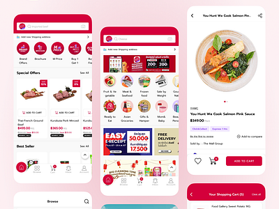 Gourmet Market | Food & Grocery App android app development app app development app ui flutter app development food app ui food application food delivery app gourmet market grocery application ios app development ui design ui ux design ux design