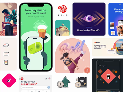 Recapping 2023 2023 3d animation app branding design fintech illustration lookback lottie animations mental canvas mobile motion product travel typography uiux vector visual language web