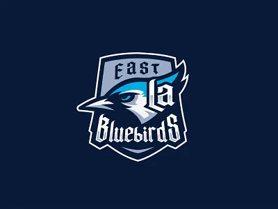 Bluebirds baseball blue bird logo blue bird mascot blue logo bluebird bluebirds east la east la bluebirds east los angeles local baseball team logo mascot logo pluto designer