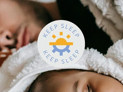 Baby sleep consultant logo baby baby sleep day logo night sleep sleep training visual identity