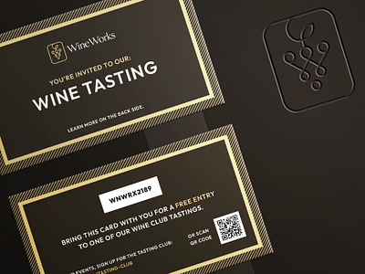 Wine Tasting Invitation Card card invitation card invite card wine card wine design