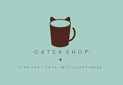 CATEA SHOP branding graphic design logo package design