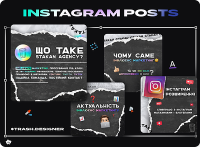 INSTAGRAM POSTS banner branding design graphic design instagram media posts socialmedia