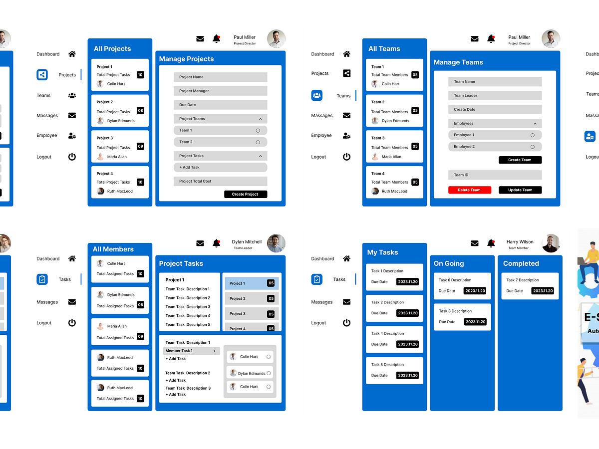 Browse thousands of Management System UI images for design inspiration ...