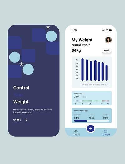 Weight control app