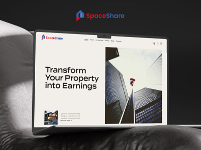 SpaceShare Website Presentation bran development brand design brand identity design graphic design property management web design web development wordpress wordpress design wordpress development