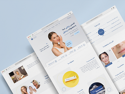 Restylane Landing Page Web figma restylane ui uiux ux websitedesign