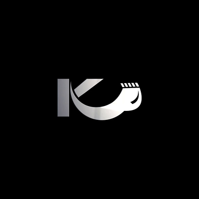 K Excavator Logo Animation animation elegant excavator flat innovative k lettermark logo logo animation minimal modern motion motion graphics symbolic unqiue